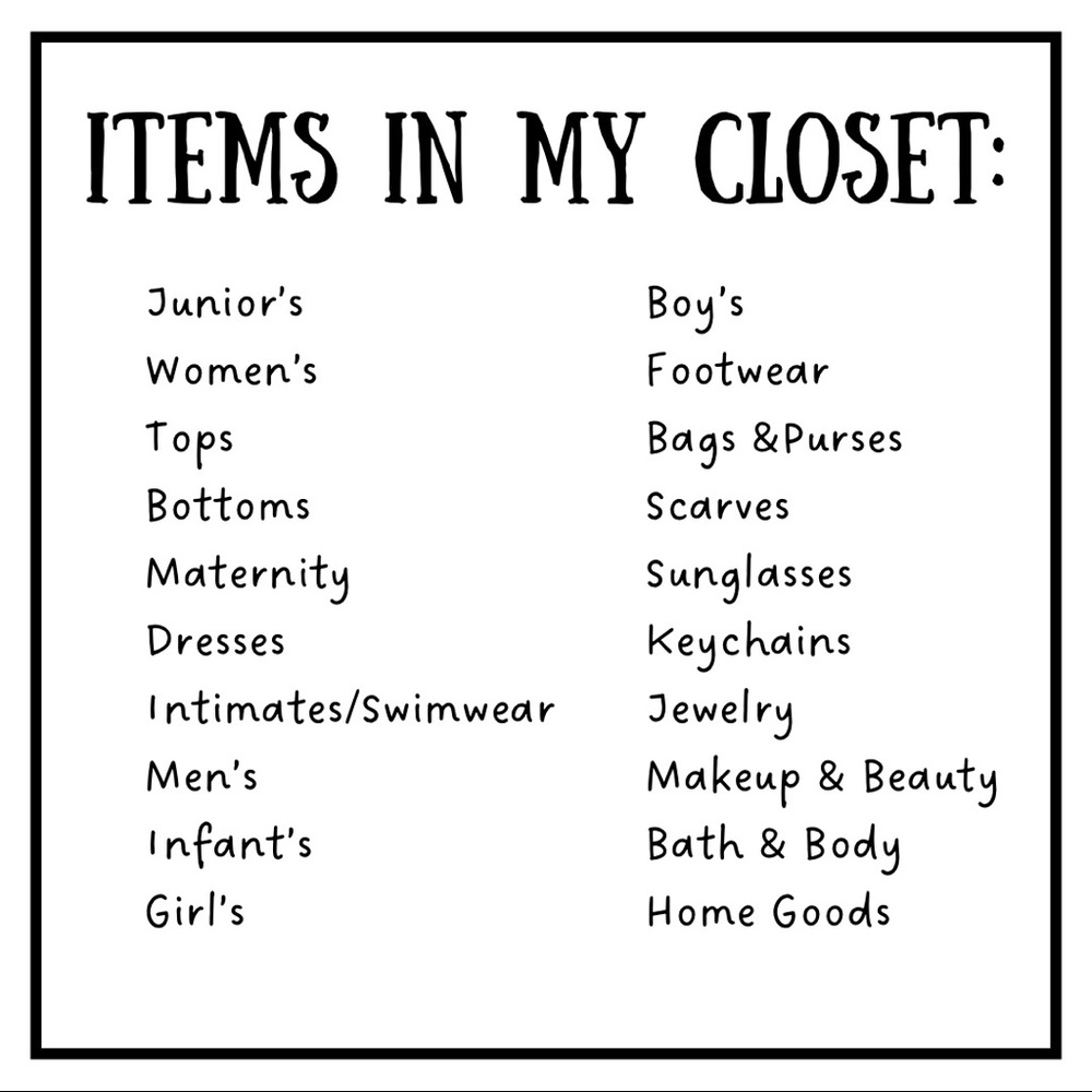 Sale and Closet Info - Picture 2 of 2